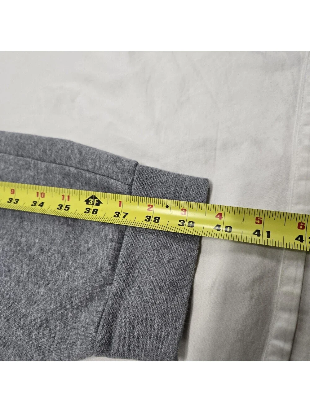 EUC Men's MEDIUM Air Jordan Jumpman Logo Sweatpants Grey Fleece Joggers Pockets